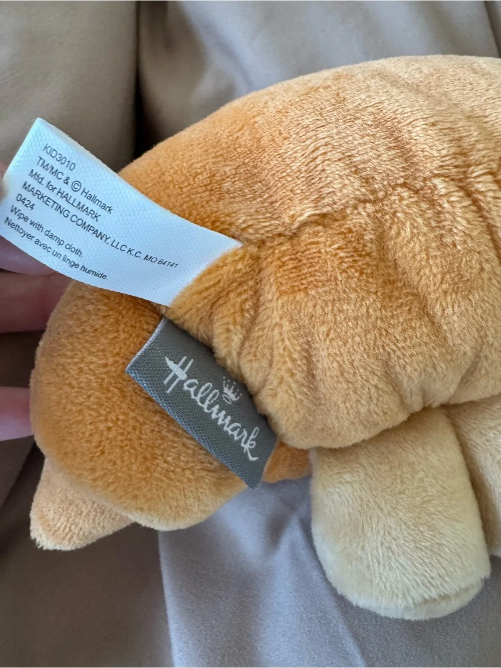 Cute Small Hallmark Croissant Plush